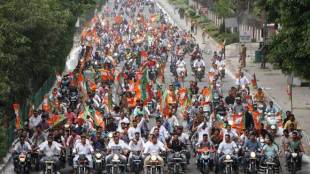 10,000 motorbikes rally, Amit Shah, PM Narendra Modi, Pune-based environmentalists, inevitable pollution, 10,000 motorcyles, Amit Shah rally, Amit Shah in Mumbai