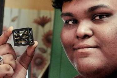 worlds lightest satellite by 7 indian teens, chennai boy lightest satellite, satellite, lightest satellite, nasa, apj abdul kalam, kalam sat, indian young scientists, isro scientists in nasa, Tamil Nadu, Wallops Island, teenagers, NASA, KalamSat, Space Kidz India, Rifat Sharook, Lightest Satellite, Mohamed Farook, Shakila Banu, Chutti Vikatan