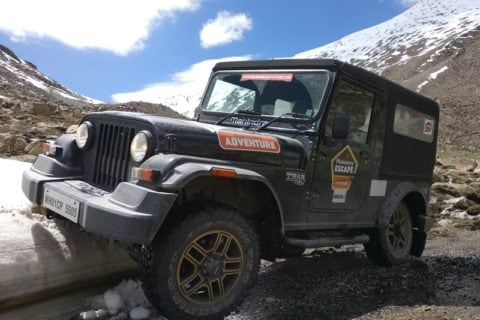 We took the Mahindra Thar, mostly because it’s unstoppable off-road and rudimentary as far as mechanicals is concerned. Worst case scenario most things on the Thar can be fixed with ample application of duct-tape and a hammer.