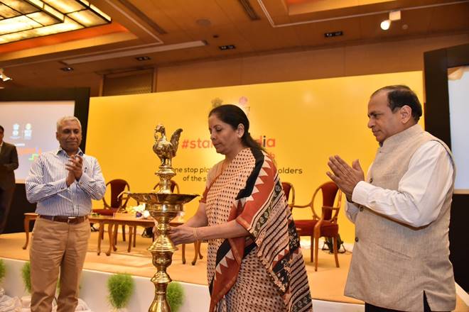Startup India Hub, Startup India, Startup India Hub launched, Startup, Startup in India, Nirmala Sitharaman, Nirmala Sitharaman startup india, Nirmala Sitharaman startup india hub, invest india