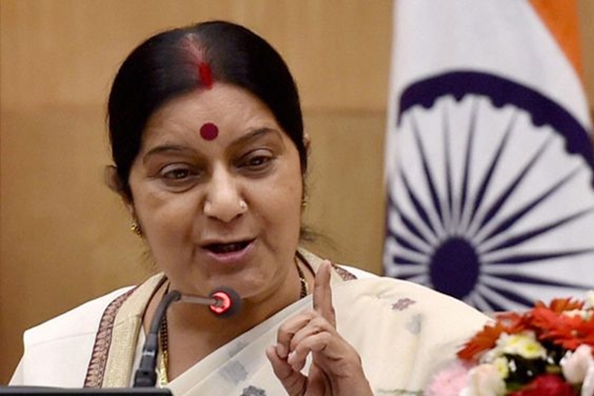 Sushma Swaraj, twitter, India, Pakistan, Sartaj Aziz, Navtej Singh Sarna, Narendra Modi, ISRO Sushma Swaraj, twitter, India, Pakistan, Sartaj Aziz, Navtej Singh Sarna, Narendra Modi, ISRO