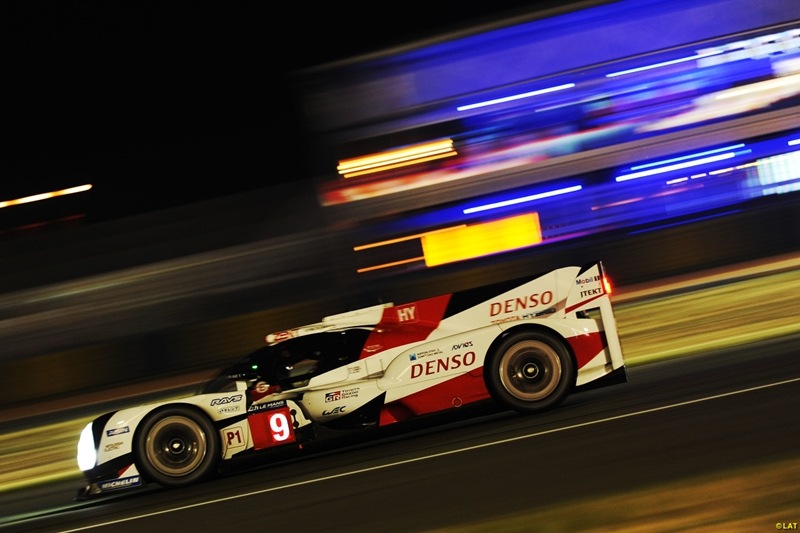 The number 09 toyota, the sole survivor from Toyota Gazoo racing crossed the line in 9th place but finished second in the LMP1 category