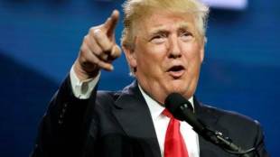 Donald Trump, US president,  White House panel, Climate change accord, Wal-Mart Stores , IBM Corp