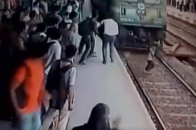 In miracle case, Mumbai girl hit by train survives even after being run ...