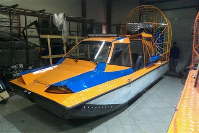 aeroboat india-russia venture, aeroboat that travels on land, water, snow and sand, Indo-Russian joint venture, Moscow, Skolkovo Foundation