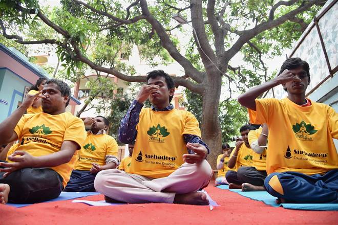 Netherlands, yoga event, International Day of Yoga, Hague City Council, Third International Day of Yoga,  Rabin Baldewsingh, Narendra Modi Netherlands, yoga event, International Day of Yoga, Hague City Council, Third International Day of Yoga,  Rabin Baldewsingh, Narendra Modi