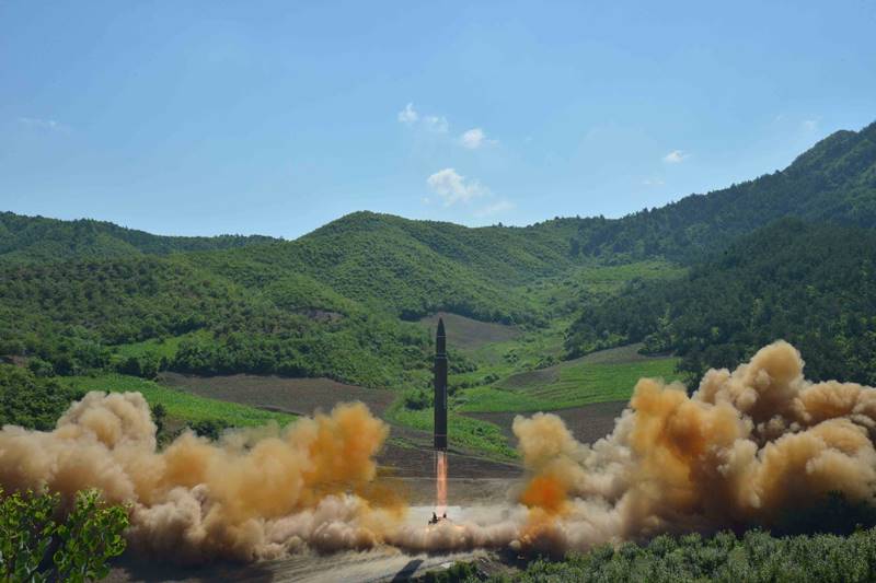 North Korea fires intercontinental ballistic missile, North Korea fires ICBM, North Korea fires ICBM pics, North Korea fires ICBM images, nuclear weapon, US President Donald Trump, Hwasong-14 missile, Kim Jong-Un