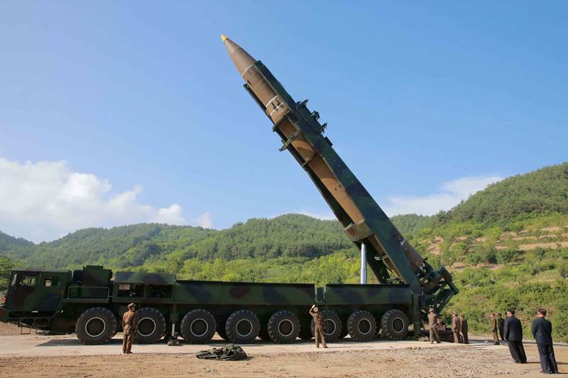 North Korea fires intercontinental ballistic missile, North Korea fires ICBM, North Korea fires ICBM pics, North Korea fires ICBM images, nuclear weapon, US President Donald Trump, Hwasong-14 missile, Kim Jong-Un