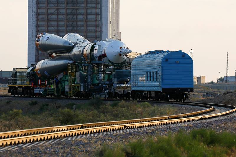 Soyuz MS-05, spacecraft, NASA, launch pad, International Space Station, American flight, satellite, rocket, satellite images, spacecraft pics, space images, latest photos, NASA images