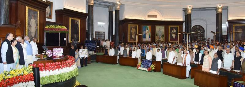 gst, gst rates, gst pictures, gst pics, gst images, gst launched pics, Parliament pics, gst rate list, narendra modi, narendra modi pics, president pranab mukherjee, arun jaitley, one nation one tax, gst function, central hall, parliament, good and simple tax
