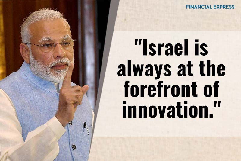 Narendra Modi Israel visit, Narendra Modi Israel visit pics, PM Modi Israel visit, Modi in Israel, Narendra Modi Israel visit news, Narendra Modi Israel visit latest images, Narendra Modi Israel visit pics, Pm Modi on three day visit to Israel, world news, india news, latest news, latest images, Modi pics, PM Modi pics
