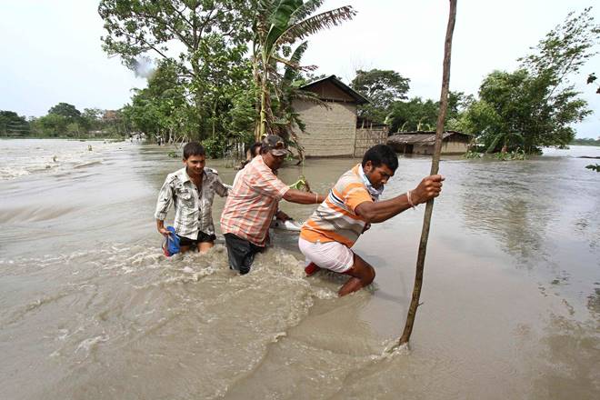 Assam floods, Assam flood, flood in Assam, flood affected, Assam flood affected, death toll in Assam, death toll due to flood in Assam, flood affected people in Assam, natural disaster, natural calamity, disaster management, flood situation in Assam, submerged area in Assam, Assam situation, Assam weather, Assam flood situation, flood causes damages in Assam