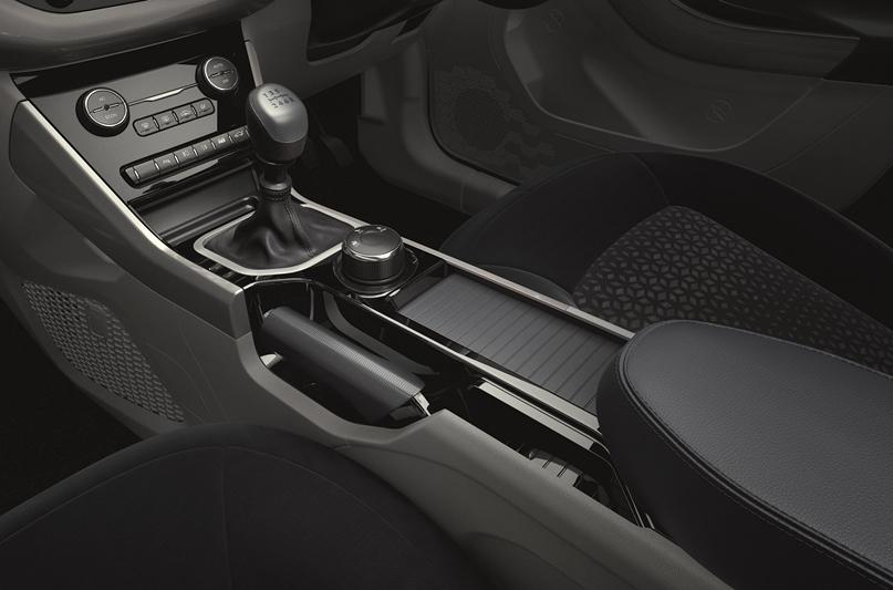 The tambour sliding door above the central storage unit and an armrest with storage gives the Nexon a premium appeal. The fit and finish and the materials used inside are overall better than most Tata cars so far.