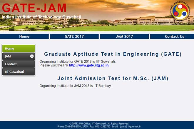 GATE 2018 exam date, GATE 2018, GATE 2018 Registration date, GATE Online Application, GATE enrollment, GATE application, GATE application submission, GATE official website, IIT Guwahati, IIT, when in GATE 2018 exam, GATE 2017 exam, GATE candidates, education news, education, GATE 2018 exam fees, GATE exam results
