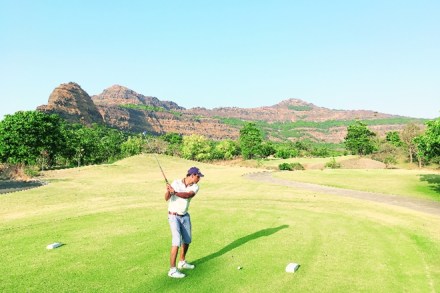 Aamby Valley GC is roughly two hours from Mumbai.