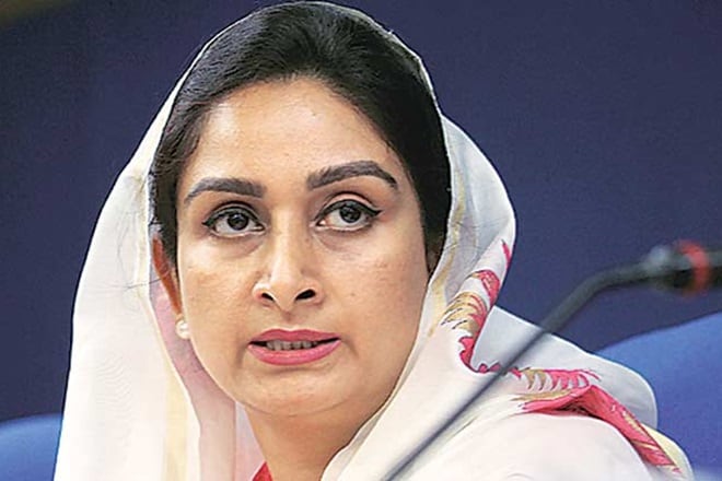 harsimrat kaur badal fdi, food processing unit india fdi, fdi investment harsimrat, food processing level india badal