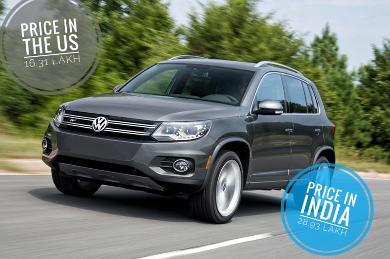 The newly launched Tiguan as well takes a beating on this pricing scheme, which for the life of me I can’t understand.While the US market pays a cool 16.31 lakh for their Tiguan, we pay almost 29 lakh for ours.