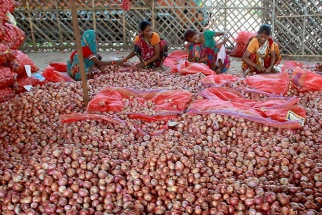 Onion prices in Maharashtra, Onion prices, prices soar up, prices rise, average wholesale price of onions, wholesale price of onions, price of onions, per quintal rate of onions, minimum export price, wholesale markets, Lasalgaon market, largest wholesale market, wholesale market, Indian wholesale market, buffer stock of onions
