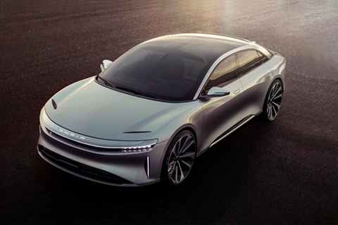 Lucid Air to take on Tesla, prototype attains top speed of 377 kph during test