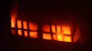Lucknow, Lucknow fire, King George Medical College fire, fire at trauma centre, yogi adityanath, uttar pradesh