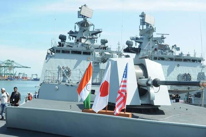 Malabar Naval exercise, Malabar Naval exercise news, Malabar Naval exercise india, Malabar Naval exercise china, india china us, us china, malabar warship, indian submarines, bay of bengal