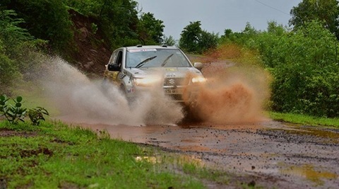 Suresh Rana and Ashwin Naik win the 2017 Maruti Suzuki Dakhsin Dare, Samrat Yadav takes second place
