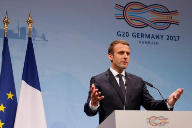 France’s Emmanuel Macron says will continue to press Donald Trump on climate agreement - World News