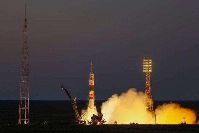 Russia, Russian Soyuz, Russian Soyuz MS-05, NASA, astronauts arrives at ISS, International Space Station, Expedition 52 docked, Expedition 52, European Space Agency, Soyuz MS-05 spacecraft