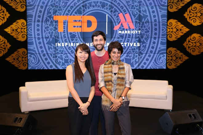 Hosted at the newly opened Bangkok Marriott Marquis Queen’s Park, the talk is the fourth in a series of TED Salons Hosted at the newly opened Bangkok Marriott Marquis Queen’s Park, the talk is the fourth in a series of TED Salons