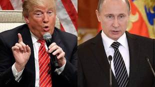 Donald Trump, Vladimir Putin, Donald Trump presses Vladimir Putin, Russian meddling in the 2016 US election, Donald Trump-Vladimir Putin, US, Russia, US presidential election 2016, Russia's role in US election