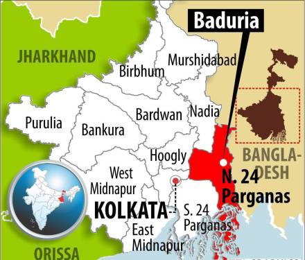 West Bengal communal violence, West Bengal, baduria, North 24 Parganas, North 24 Parganas protest, North 24 Parganas clashes, North 24 Parganas communal violence, west bengal clashes