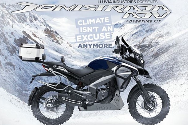 Ashwin has another neat concept in his mind – the Domistrada, which essentially will be fitted with all 24 accessories and the end result would make the ride from Kanyakumari to Ladakh cake walk for the bike and rider alike. It is also very easy to fit these add-ons to the bike and riders can choose to do it themselves too.