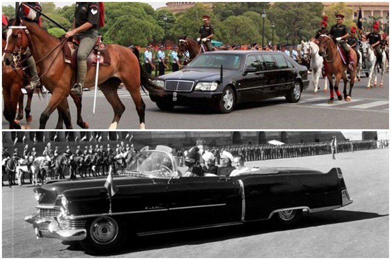 Before we begin the Indian President car slide show, let's focus on a few facts about presidential cars. For starters, the Home Ministry clearly states that the make, model and registration numbers of the cars used by the President of India is a state secret and the disclosure of such details will jeopardise the first citizen's security. The following details are only based on what we can see. Another fact is that these cars do not bear a licence plate, instead it has the national emblem - the Ashoka Pillar.