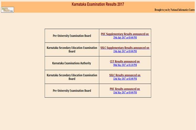 karresults.nic.in, Karnataka II PUC Supplementary Result 2017, official website, results karresults.nic.in, Karnataka II PUC Supplementary Result 2017, official website, results