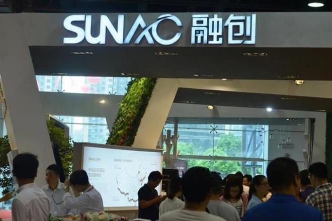 Sunac, Chinese developer, Sunac China Holdings, Wang Jianlin, Chinese firms,  risky loans, US entertainment properties
