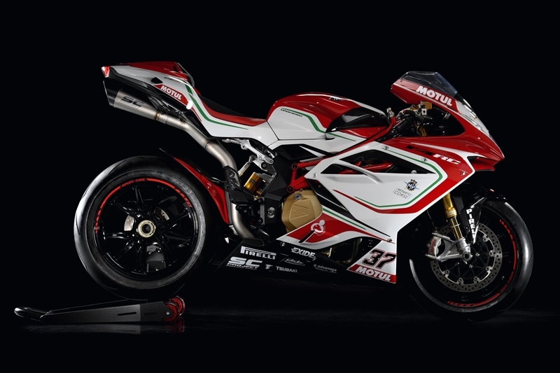 The list starts with the MV Agusta F4 Reparto Corsa, a limited edition based on the F4, only 250 units will be made. MV will get you one of these bespoke carbon ala everything motorcycles on special order, but it will cost you a cool 48.94 lakh. (ex-showroom Mumbai)