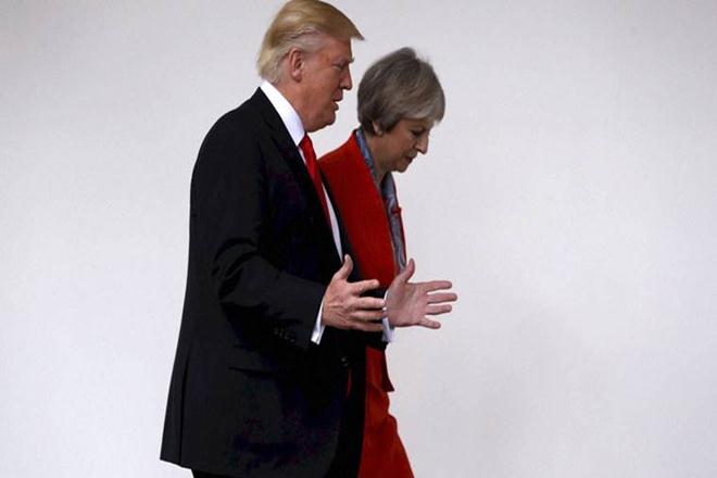 Donald Trump, Britian, London, US president Donald Trump, Britian, London, US president