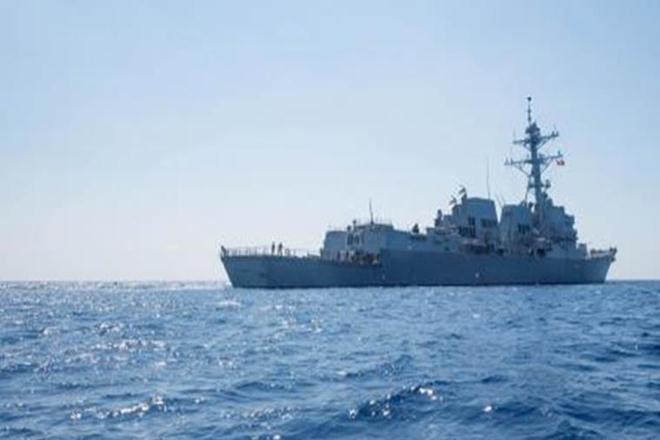 American warship, South China sea, US official, waters, Beijing American warship, South China sea, US official, waters, Beijing