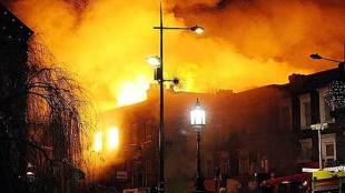 London fire, Massive blaze, breaks out, Camden Lock Market, London, UK fire, world news