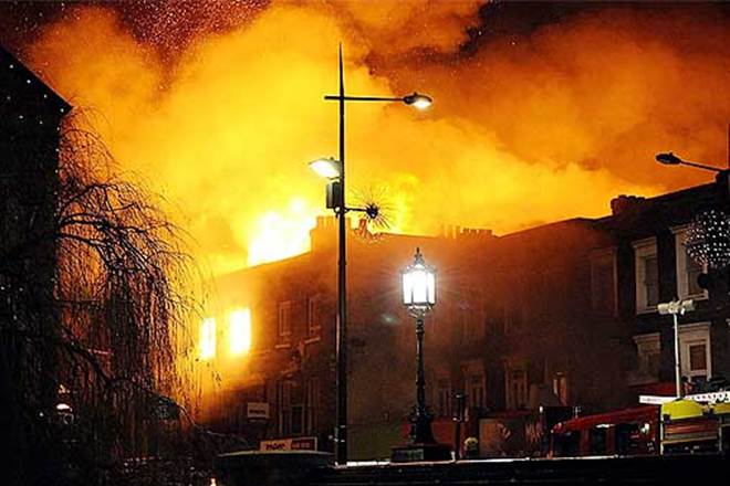 London fire, Massive blaze, breaks out, Camden Lock Market, London, UK fire, world news