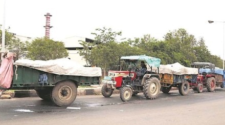 Waste management, fresh waste, air, heaps Waste management, fresh waste, air, heaps