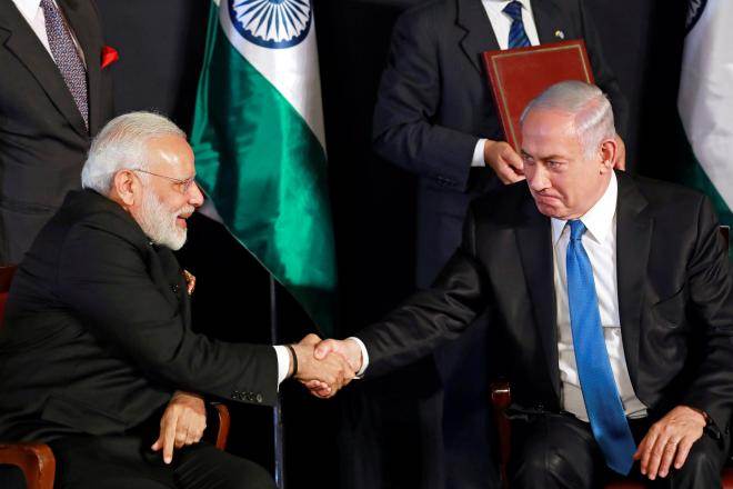 Narendra Modi, Benjamin Netanyahu, Palestinian question, Israel decouple ties, Israel-Palestine, Palestinian Authority, Jewish state Narendra Modi, Benjamin Netanyahu, Palestinian question, Israel decouple ties, Israel-Palestine, Palestinian Authority, Jewish state