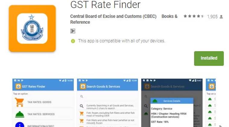 gst rates finder app, gst rate finder app, download gst rate finder app, how to download gst rate finder app, google playstore, arun jaitley, Central Board of Excise and Customs, finance ministry gst rates finder app, gst rate finder app, download gst rate finder app, how to download gst rate finder app, google playstore, arun jaitley, Central Board of Excise and Customs, finance ministry