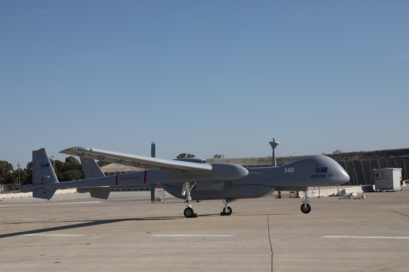 heron tp, heron tp drone, heron tp uav, heron tp india