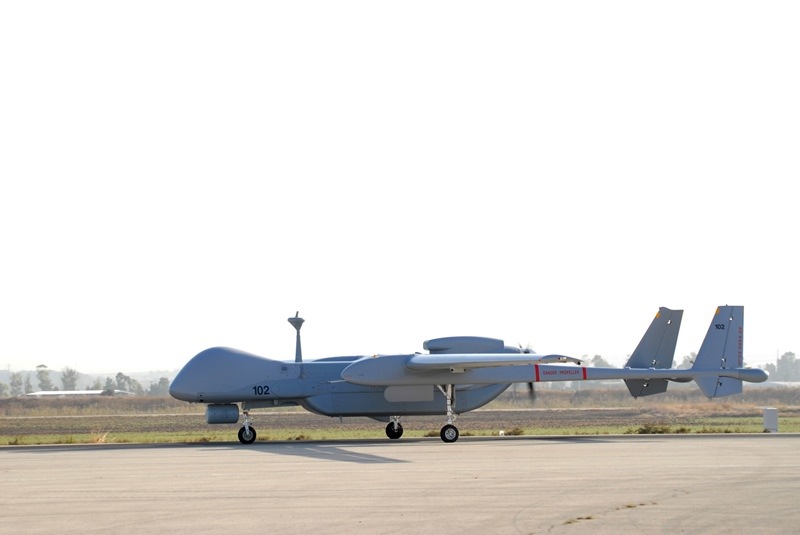 heron tp, heron tp drone, heron tp uav, heron tp india