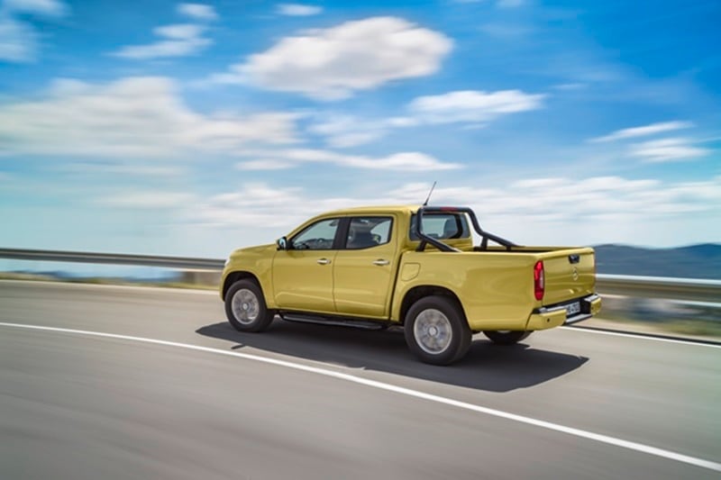 Customers will be able to stay connected to their X-Class via their smartphones using Mercedes me connect. The app helps record useful information, such as the location of the vehicle or the fuel levels, etc.