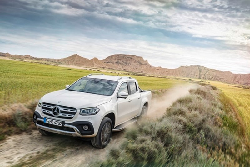 Customers will have plenty of accessories to choose from to add to style or its off-road capabilities, such as a styling bar, side bar, canopy, various covers as well as numerous cargo and off-road solutions – all developed and designed by Mercedes.
