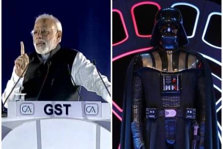 ca new syllabus, narendra modi, Darth Vader, The Imperial March, star wars, 68th CA day celebrations, Chartered Accountants, Goods and Services Tax , GST event, ca new syllabus, narendra modi, Darth Vader, The Imperial March, star wars, 68th CA day celebrations, Chartered Accountants, Goods and Services Tax , GST event,