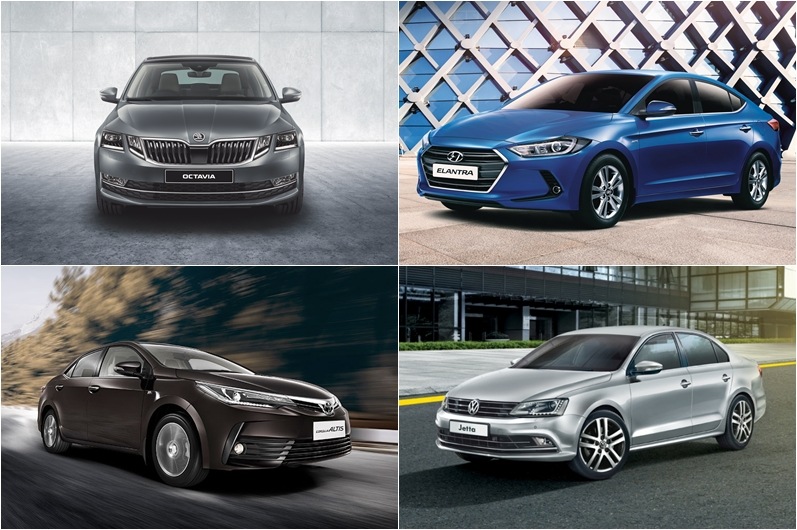 Skoda Auto India has launched the2017 Octavia a facelifted version based on the same platform, with a number of changes. There are some best-in-segment features which may also put it slightly ahead of its competitors. But, the competitors starts at a lower price tag compared to the Octavia's retail of Rs 15.49 lakh, ex-showroom. So, is the facelifted Skoda Octavia worth the extra money it commands? We compare it to the Hyundai Elantra, the Volkswagen Jetta and the Toyota Corolla Altis to find that out!