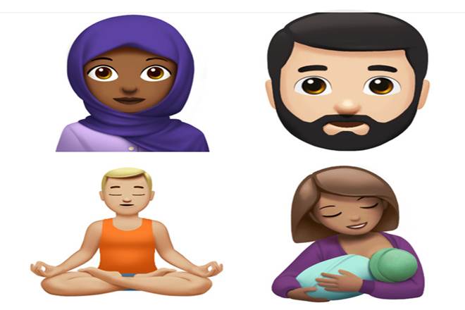 apple emojis, world emoji day, Apple new emoji, apple emoji bearded man, apple emoji breastfeeding mom, apple emoji headscarf woman